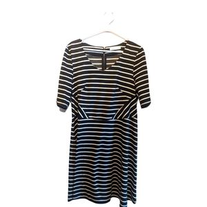 Black & white dress, Reitmans, Size 14 plus